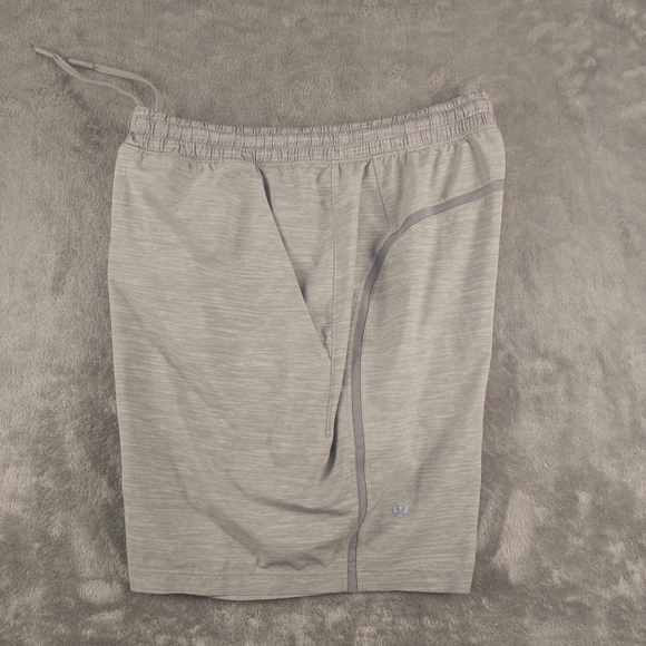 Lululemon Pace Breaker Athletic Shorts Mens Medium 9" Inseam Lined Heather Gray - Picture 8 of 15